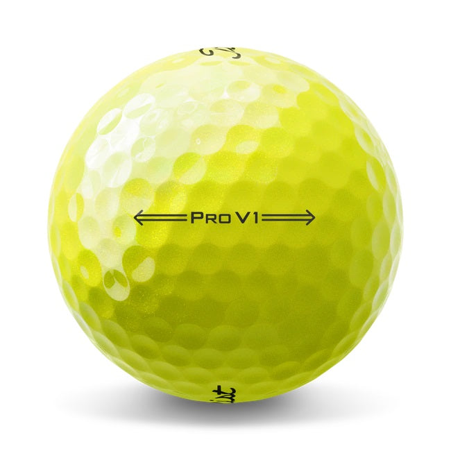 Titleist Pro V1 Yellow Used Golf Balls - golfballs.net