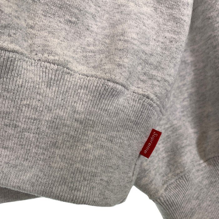 SUPREME シュプリーム 23AW Satin Applique Hooded Sweatshirt サテン