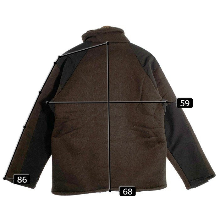 U.S.ARMY 米軍 ベアージャケット フリース パイル ブラウン 8415-01