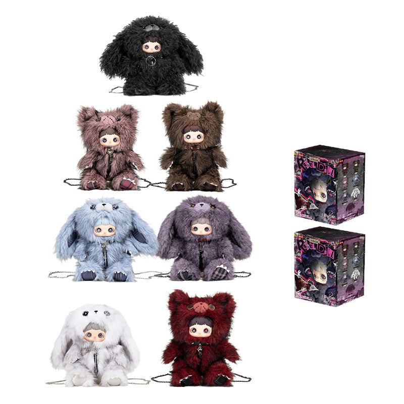MAYMEI Rebel Doll Series Plush Backpack Blind Box – TOPTOY