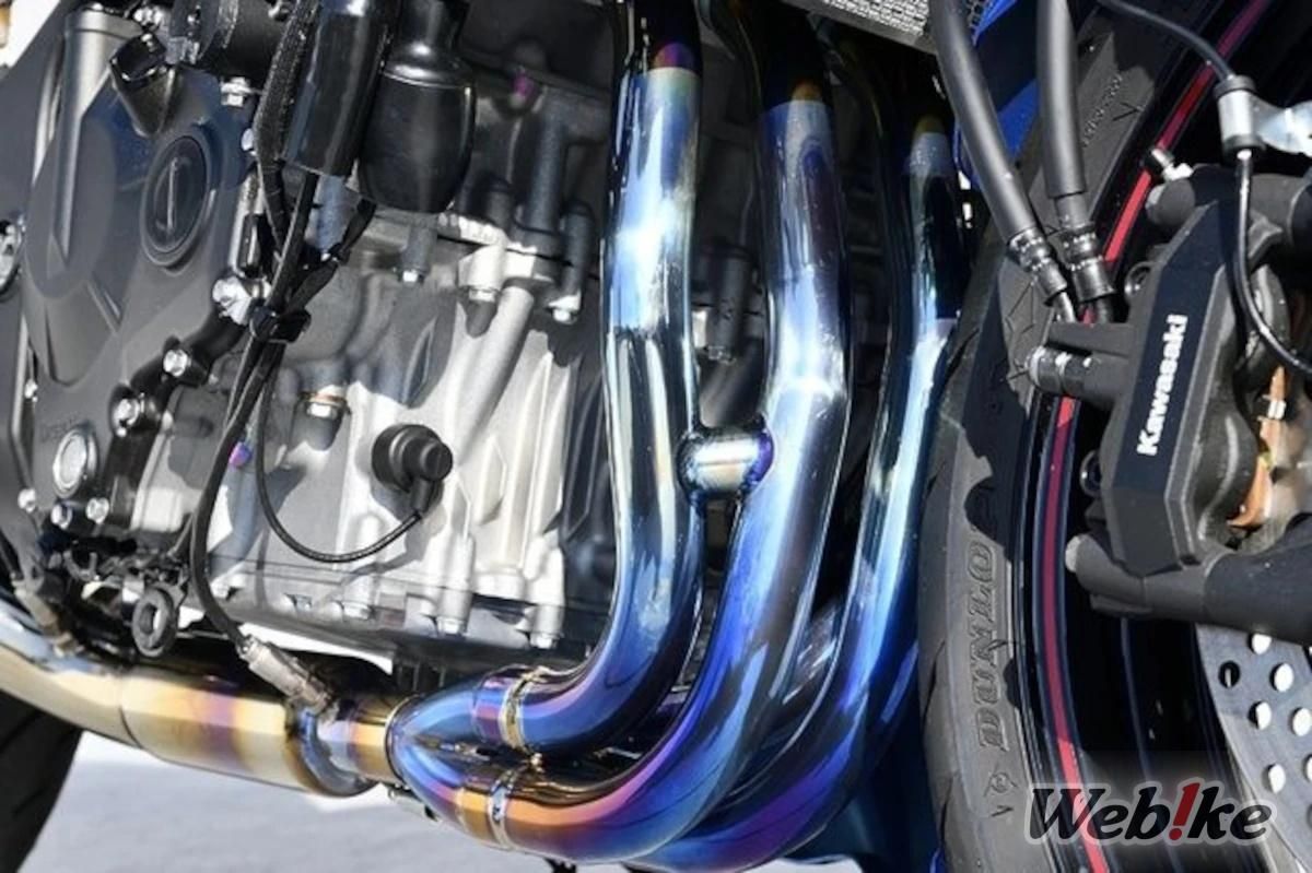 New Product] Titanium pipes for extreme weight reduction! Full