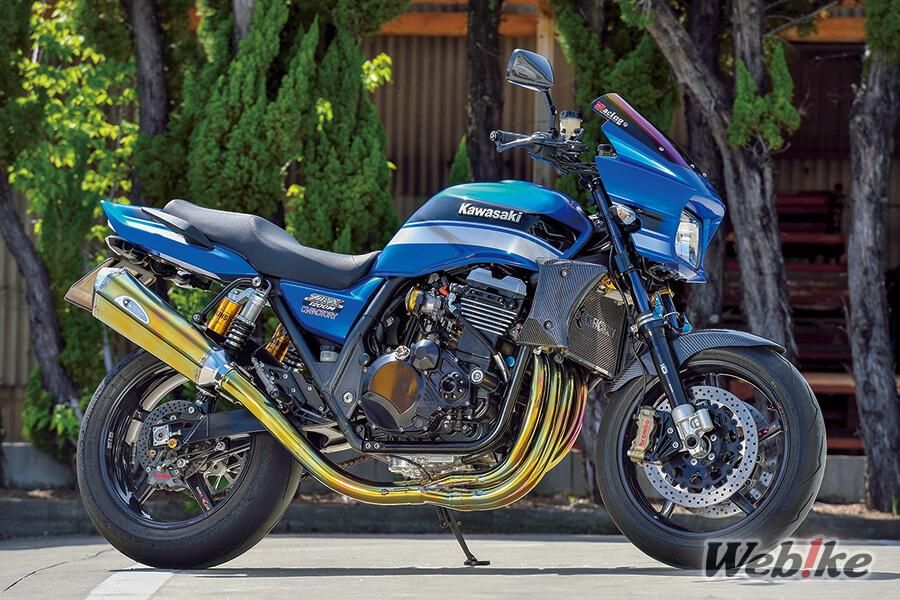 From Style to Sound: KAWASAKI ZRX1200DAEG Custom by K-FACTORY