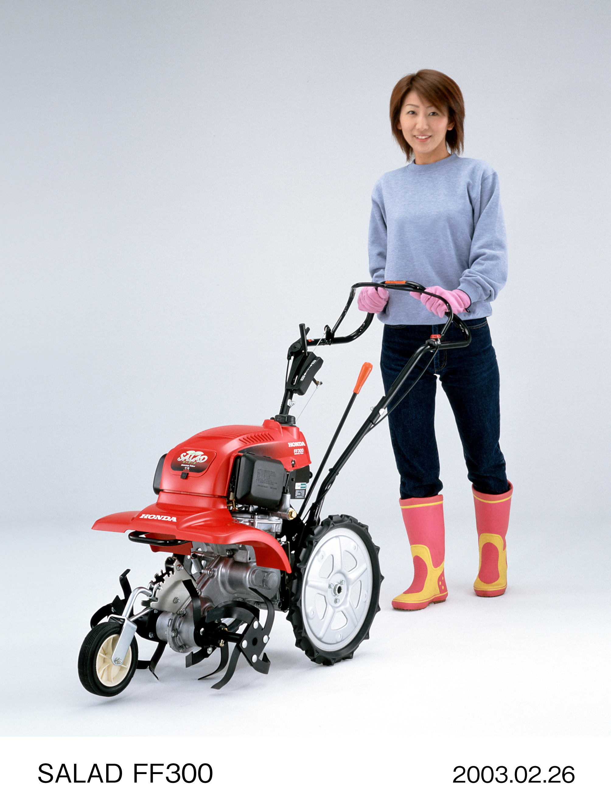 簡単・安心操作で家庭菜園に最適な小型耕うん機「サ・ラ・ダ」を新発売