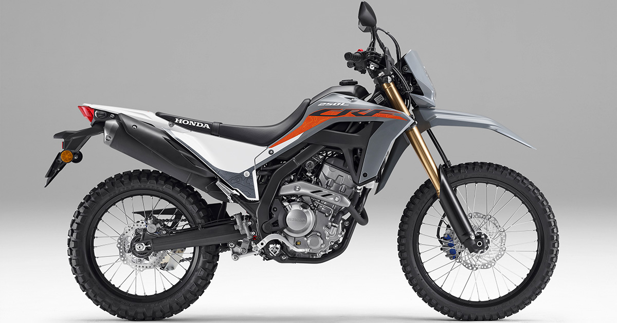 CRF250L」「CRF250L＜s＞」と「CRF250 RALLY」「CRF250 RALLY＜s＞」の