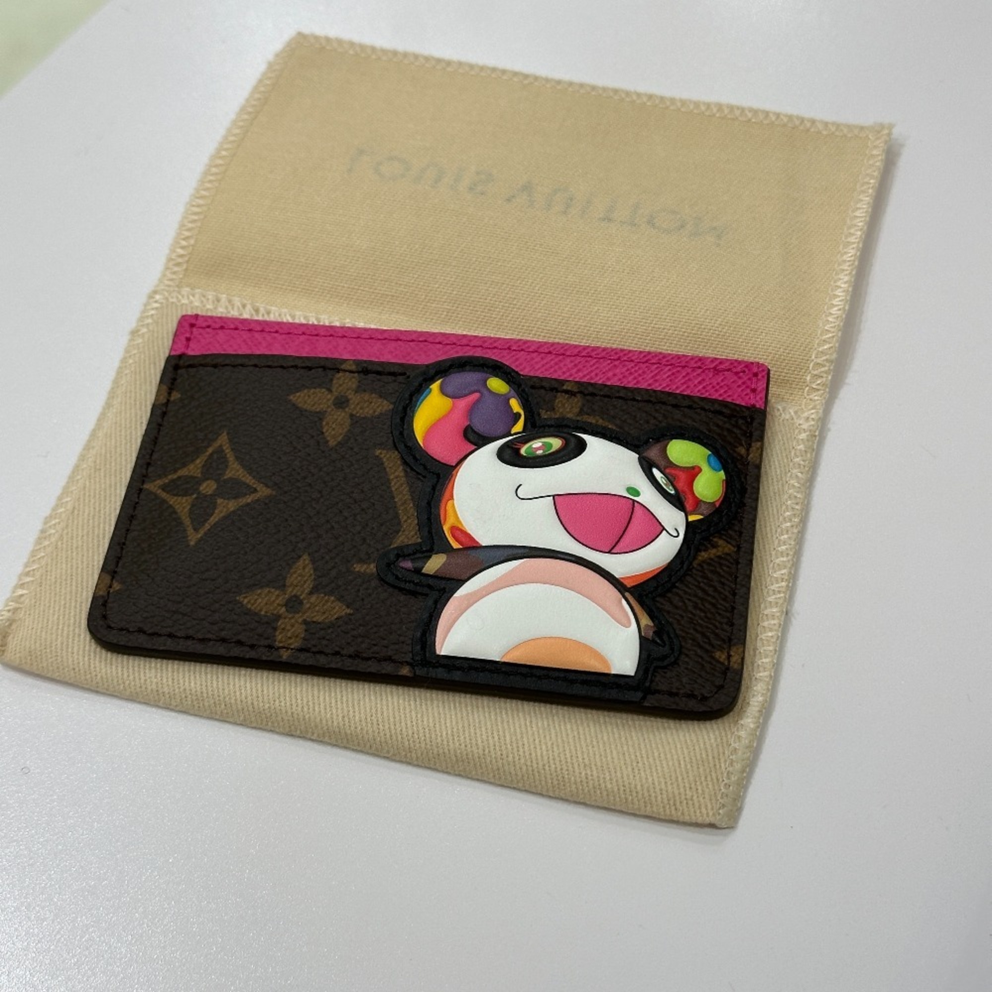 LOUIS VUITTON M13439 LV x TM Porte Carte Sample Takashi Murakami