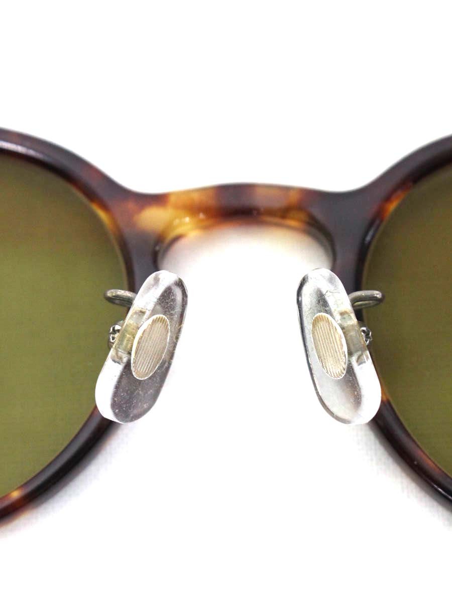 金子眼鏡 T449R DEMI メガネ ブラウン べっ甲 コンビフレーム フルリム