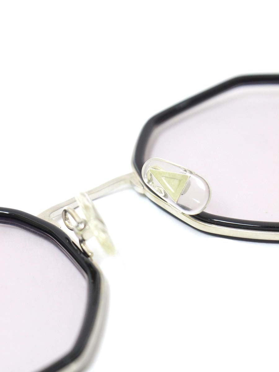 金子眼鏡 OCT-Ⅳ メガネ ブラック イッセイミヤケ オクタゴン メタル