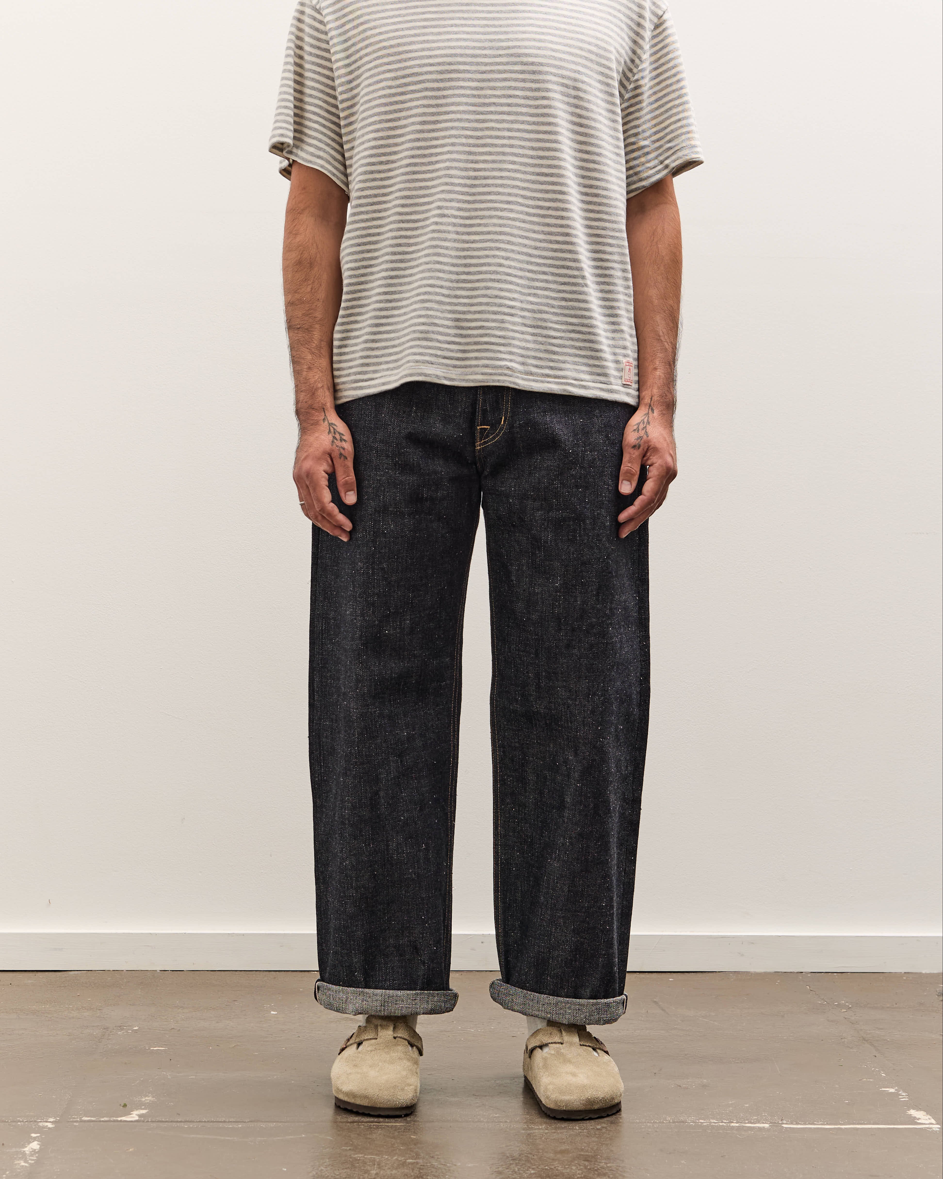 Brain Dead Type 00: 15.5 oz Denim, Indigo – Glasswing