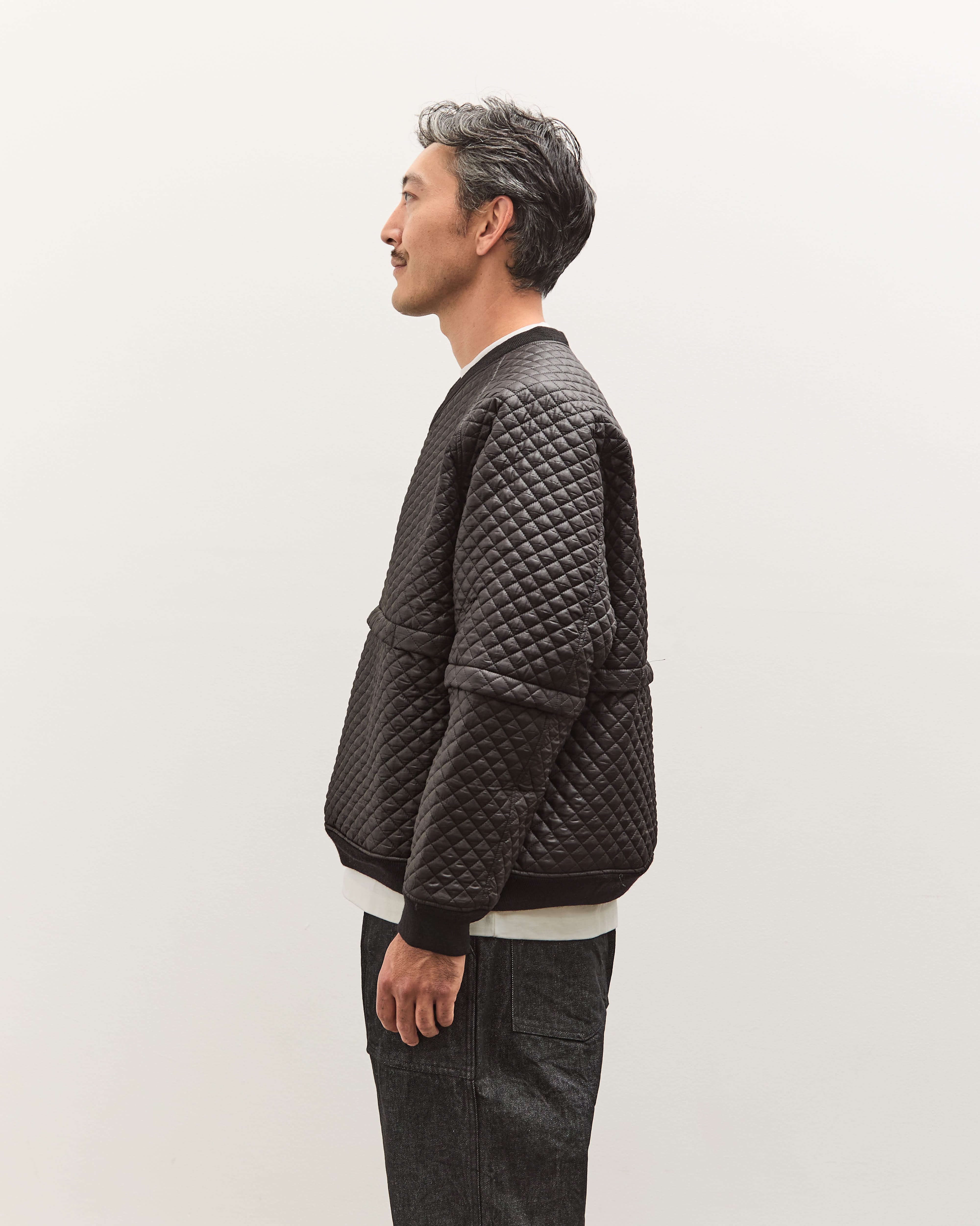 Engineered Garments Wind Pull, Black – Glasswing