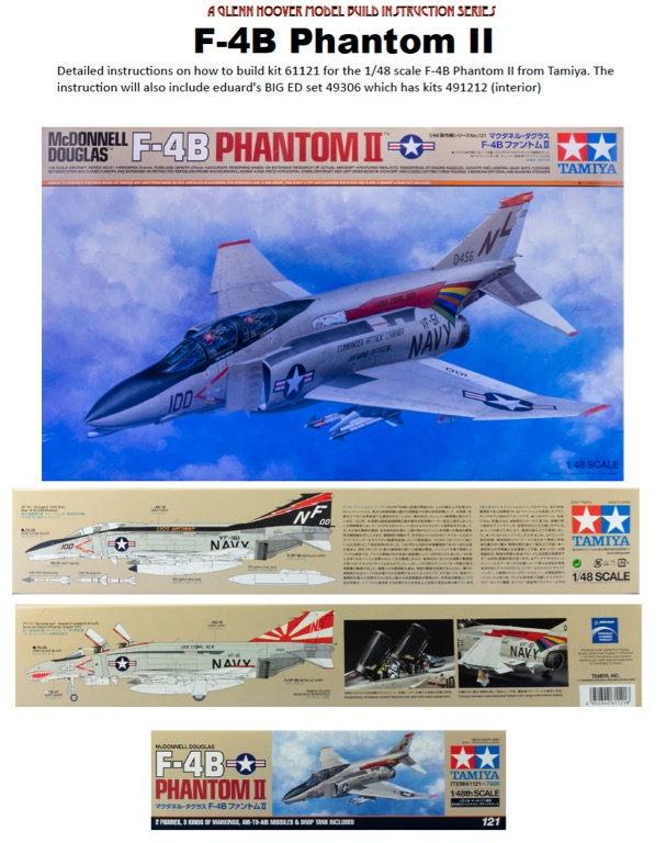 F-4B Phantom II (1/48) Tamiya | Glenn Hoover Models