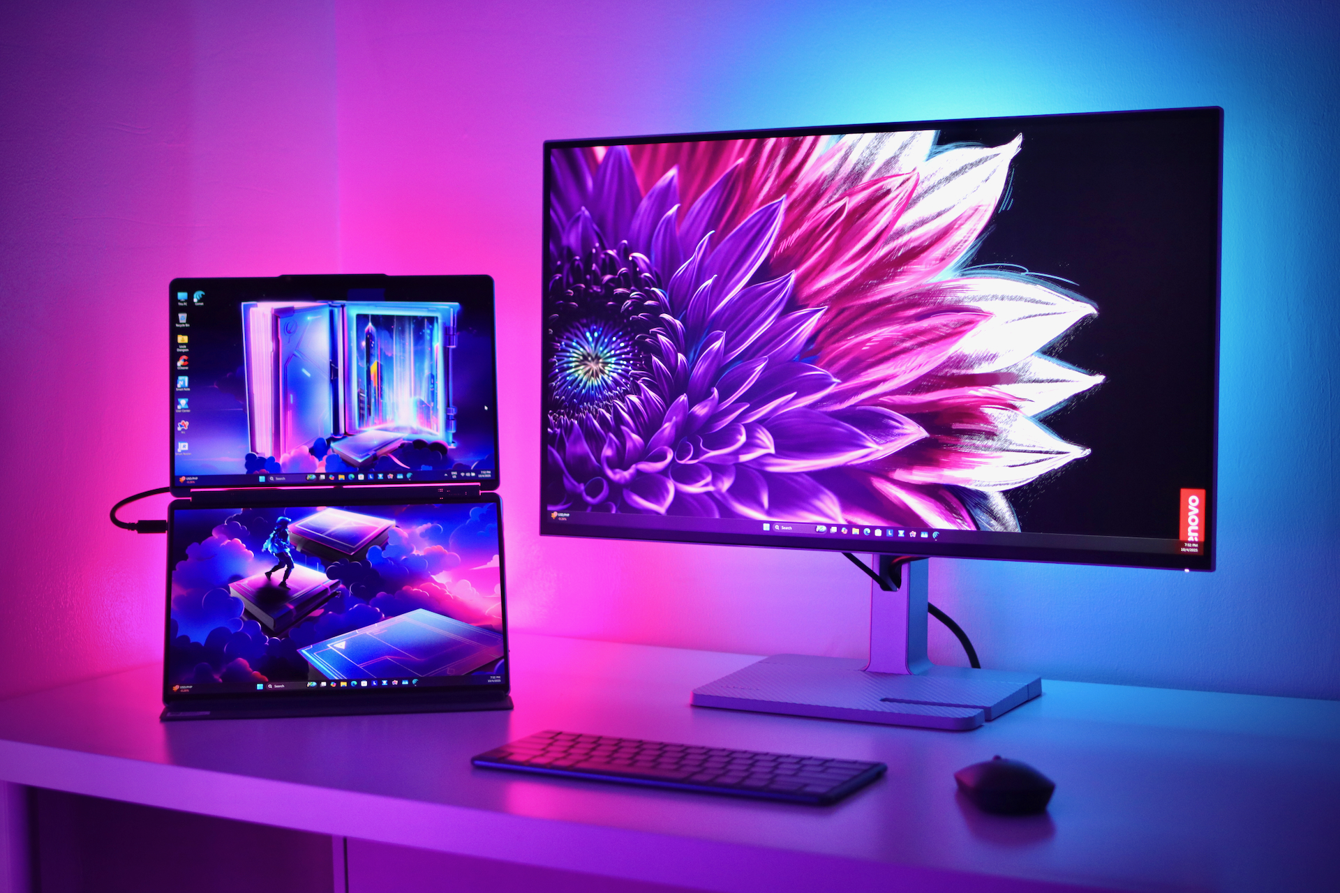 Lenovo L27h-4A QHD 100Hz Monitor - GLINT