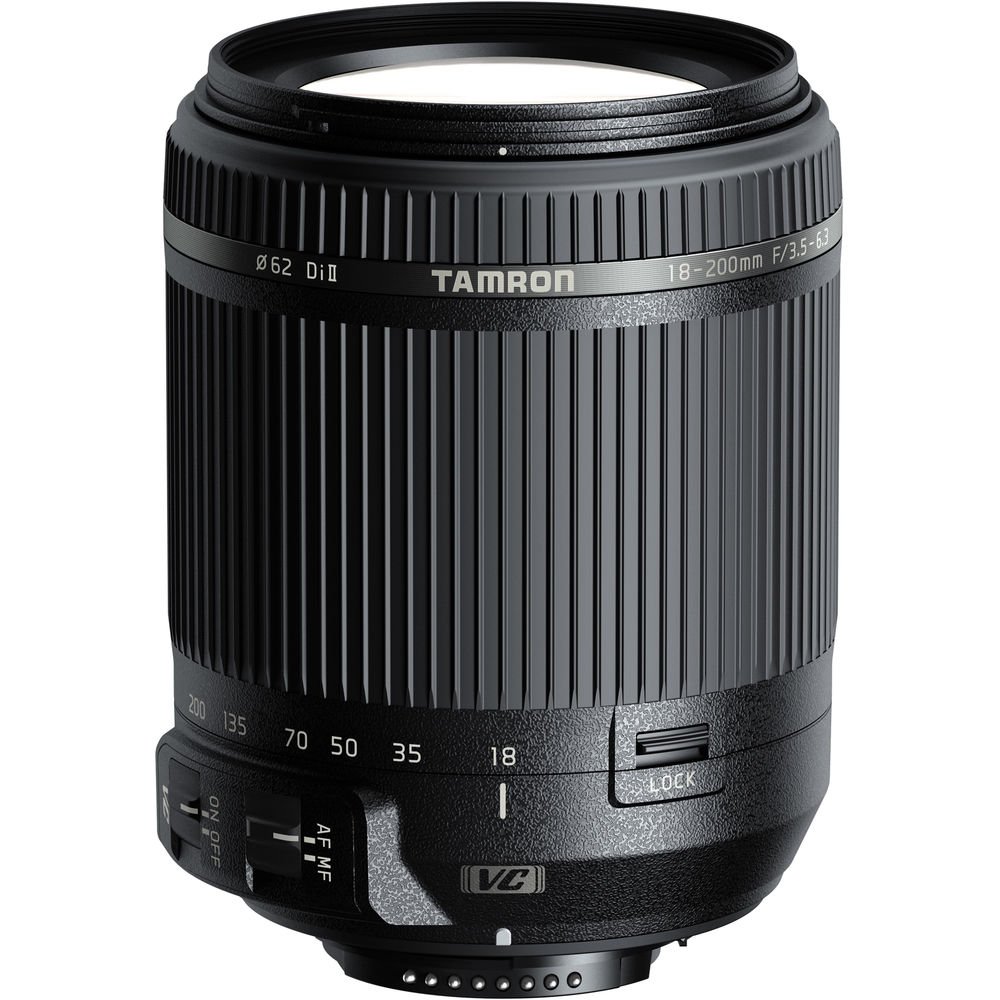 Tamron 18-200mm f/3.5-6.3 Di II VC Lens for Nikon F - GP Pro