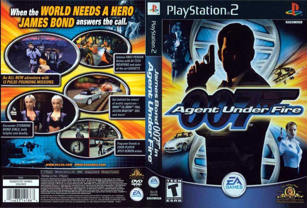 James Bond 007: Agent Under Fire (Playstation 2) Pre-Owned
