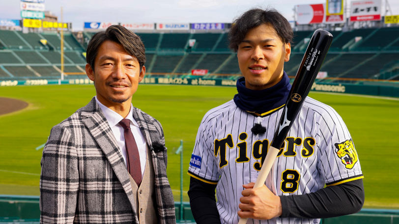 阪神・佐藤輝明が鳥谷敬に明かした「村上宗隆への思い」、カンテレ特番