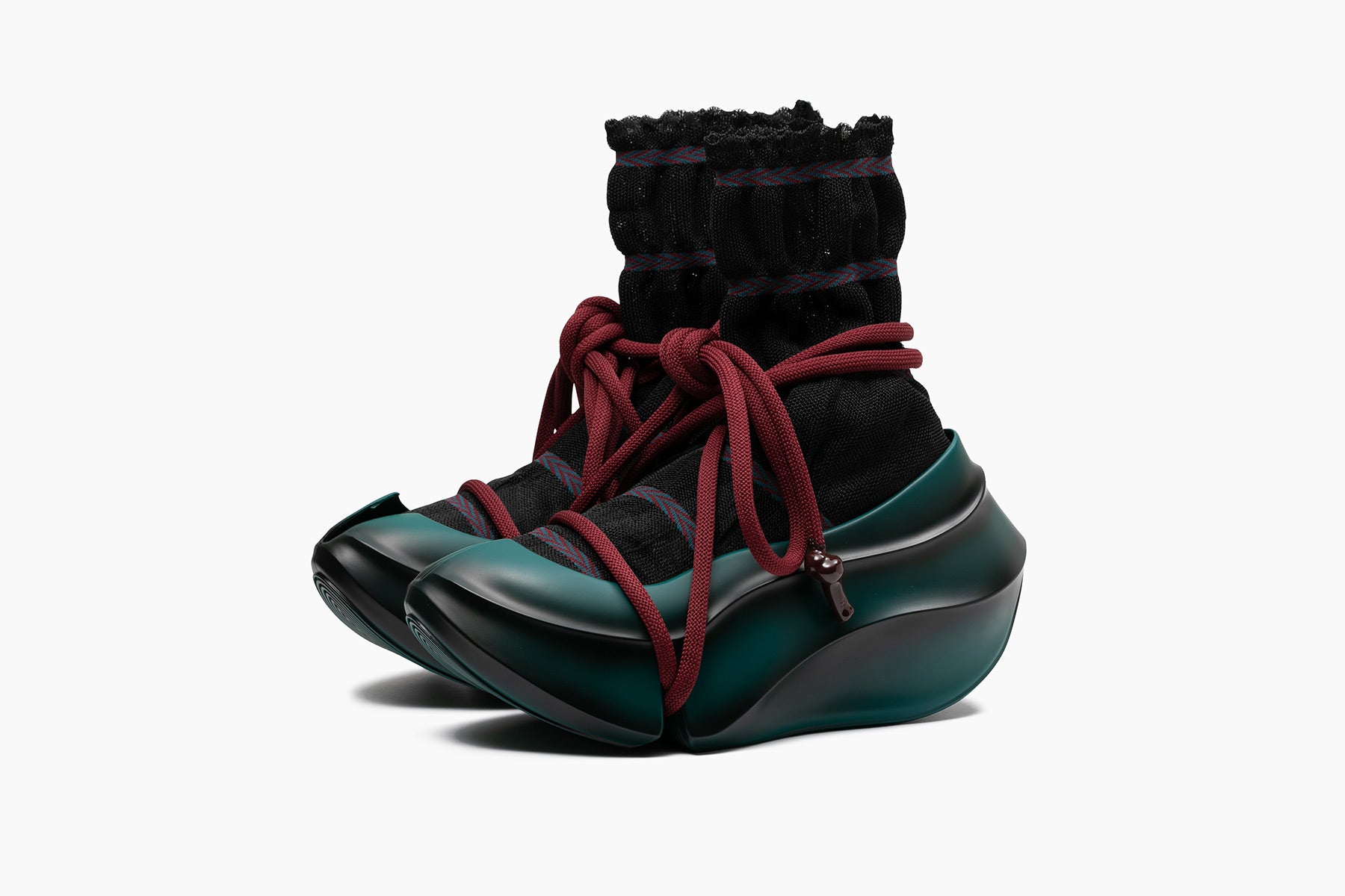 ORCA CUTSIE PROTECTION - BLACK / BOTTLE GREEN PAINT (オルカ キュー