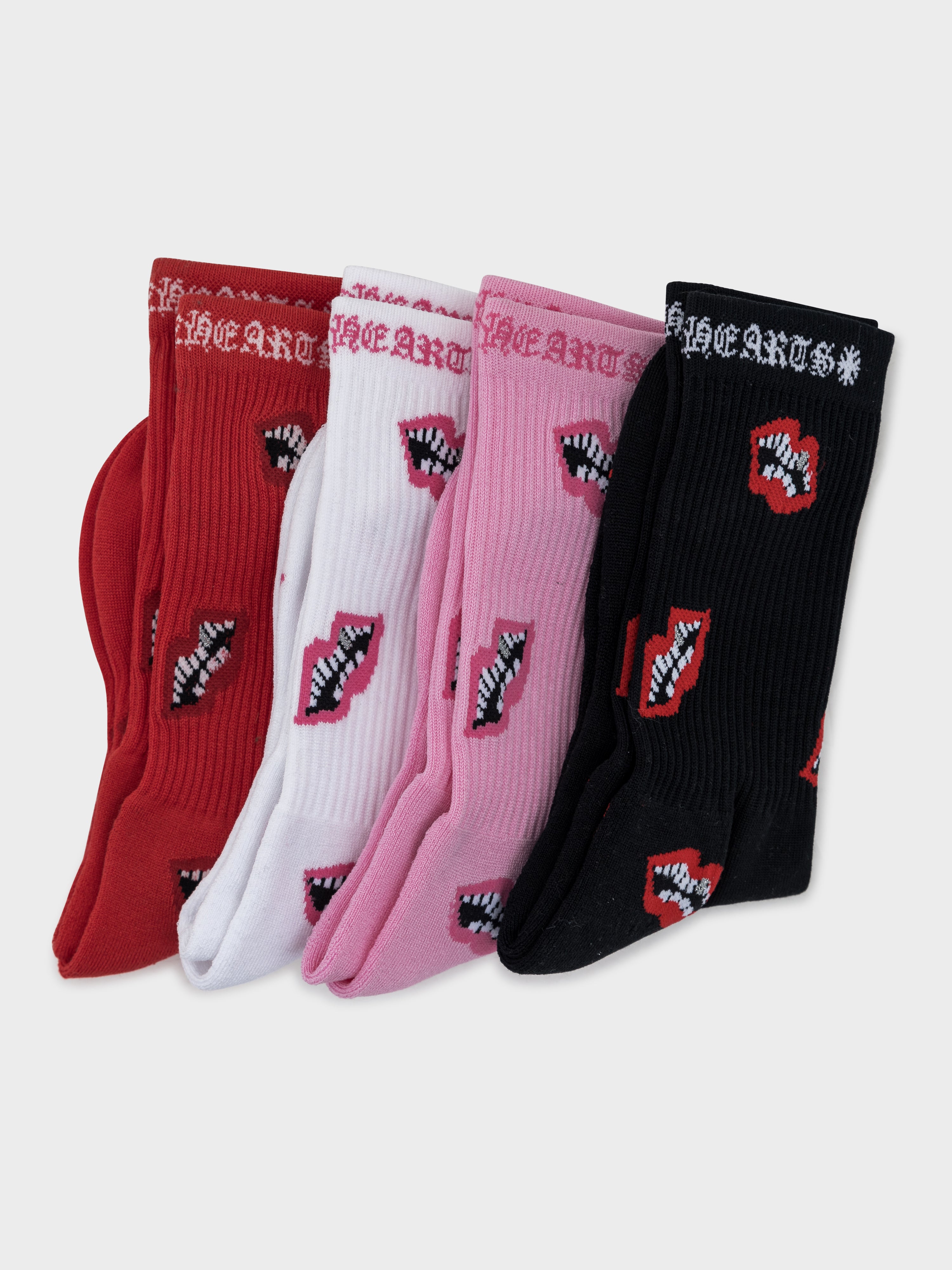 Buy Chrome Hearts Matty Boy Chomper Socks Online at Groupie