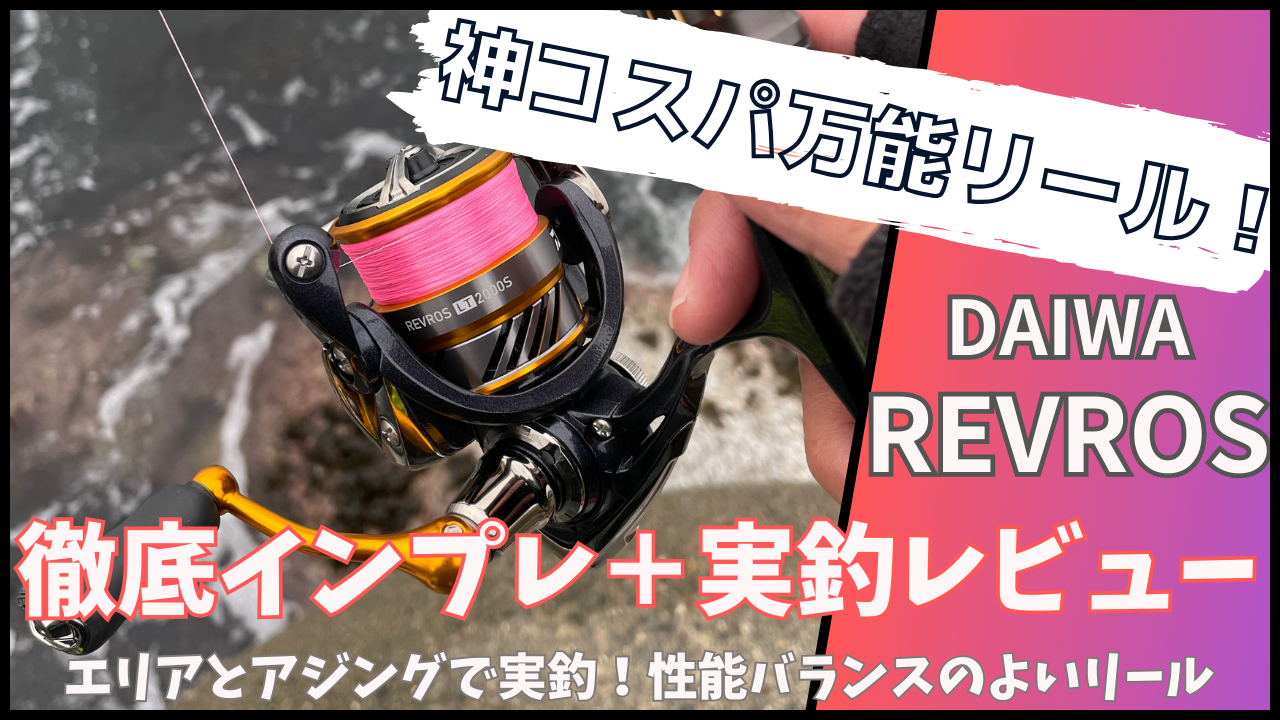 神コスパ】ダイワ20レブロスLT2000Sをレビュー！評価：軽量でトラブル
