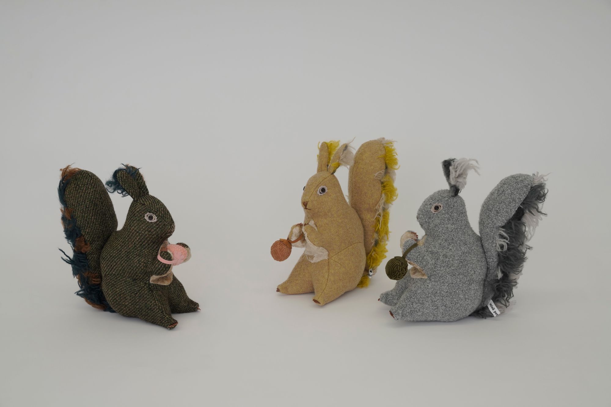 ミナペルホネン orava リスさん グリーンmix 【公式通販】