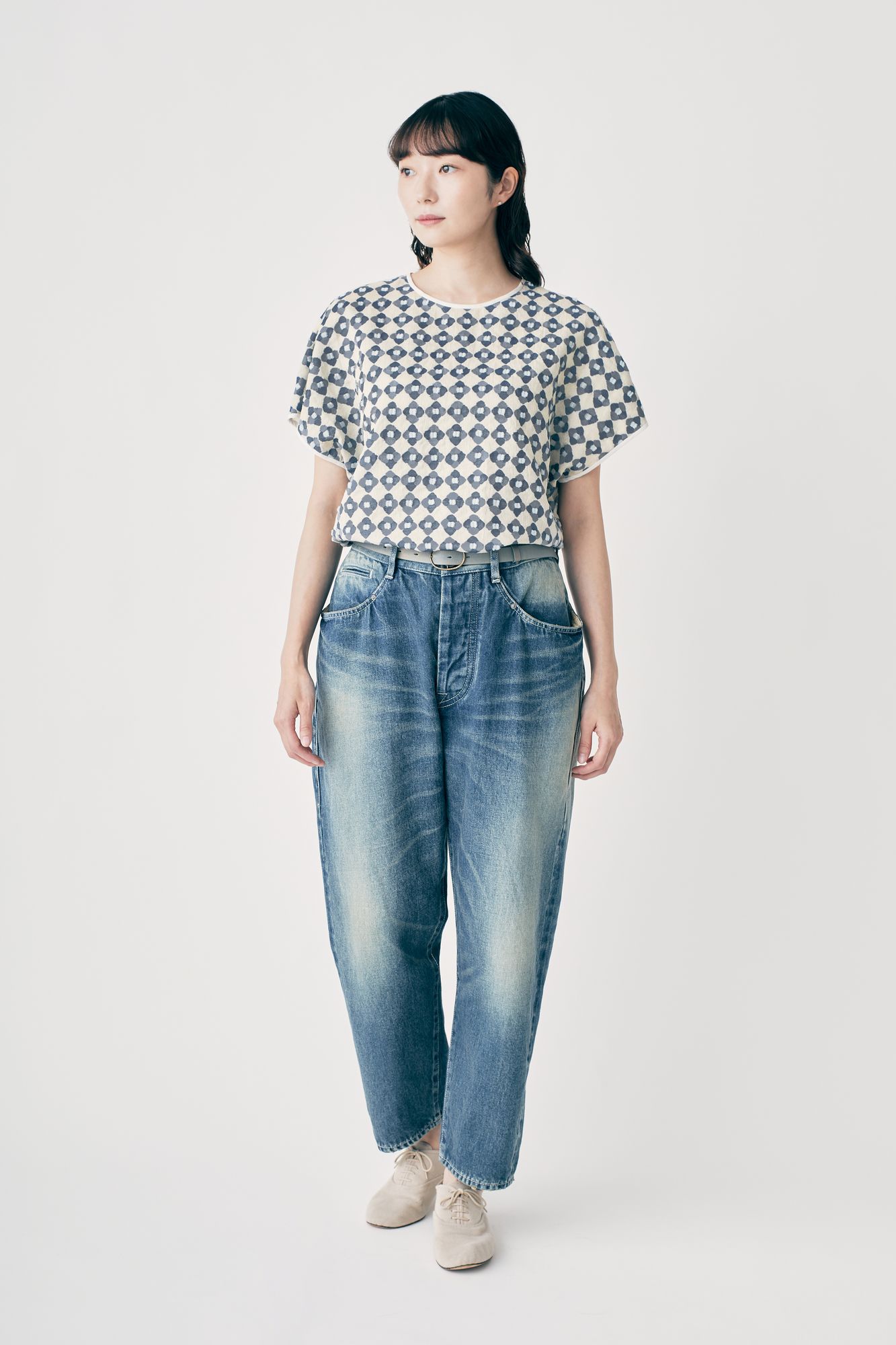 always テーパードデニム - minä perhonen