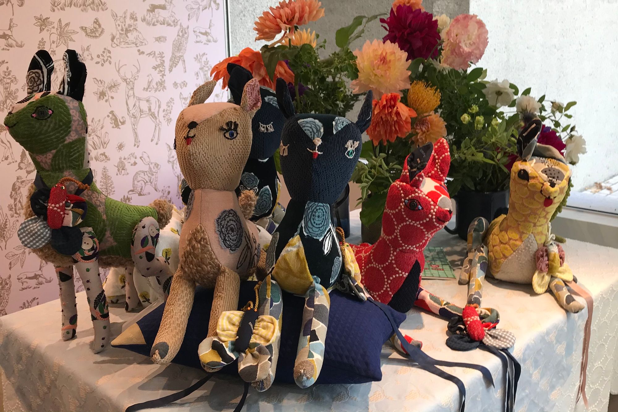 minä perhonen × Nathalie Lété『Animal dolls』“POMPON” - minä perhonen