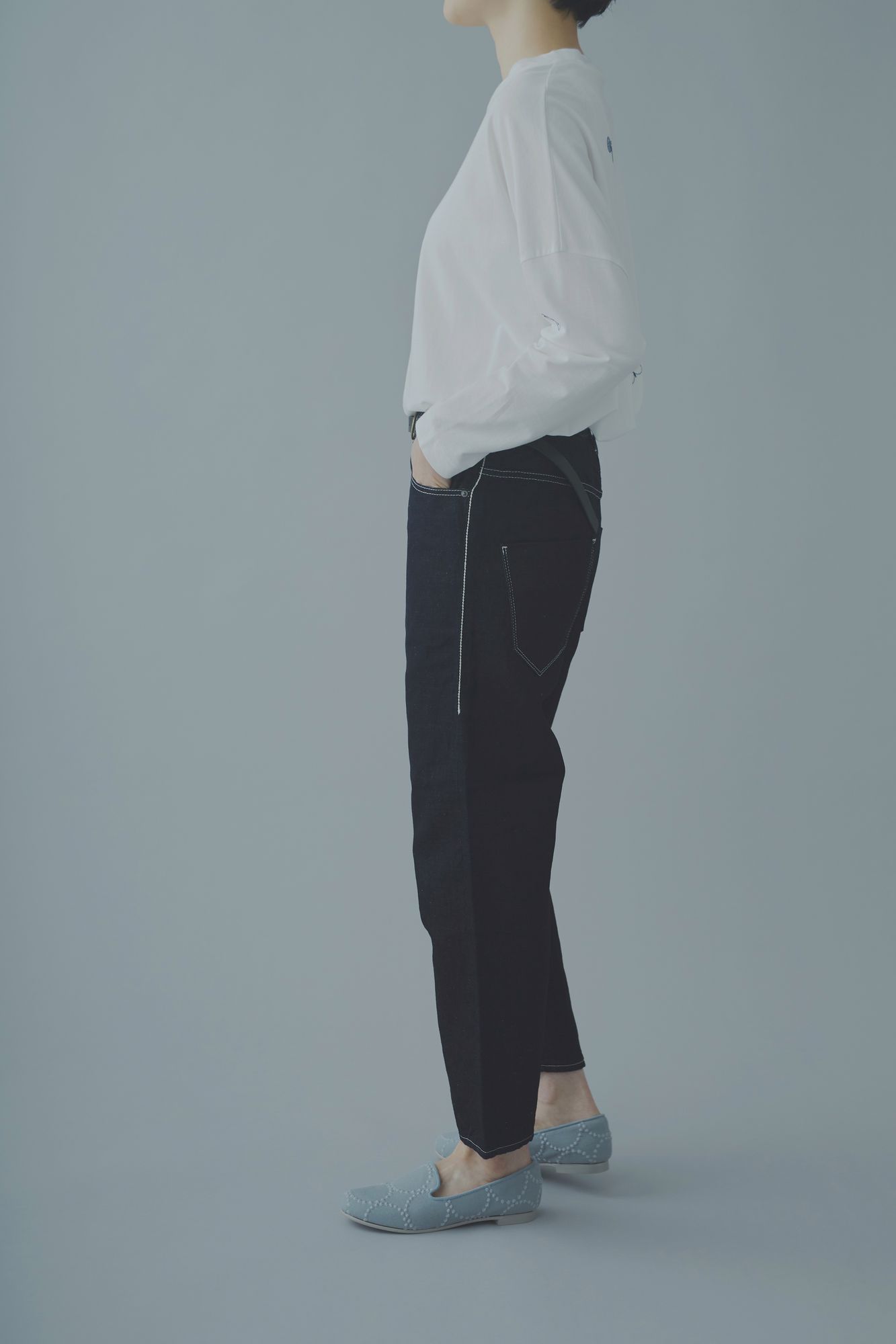 always テーパードデニム - minä perhonen