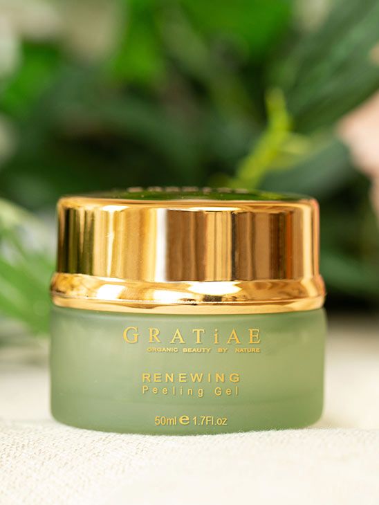 Renewing Facial Peeling Gel Skincare with Organic Plant Extracts