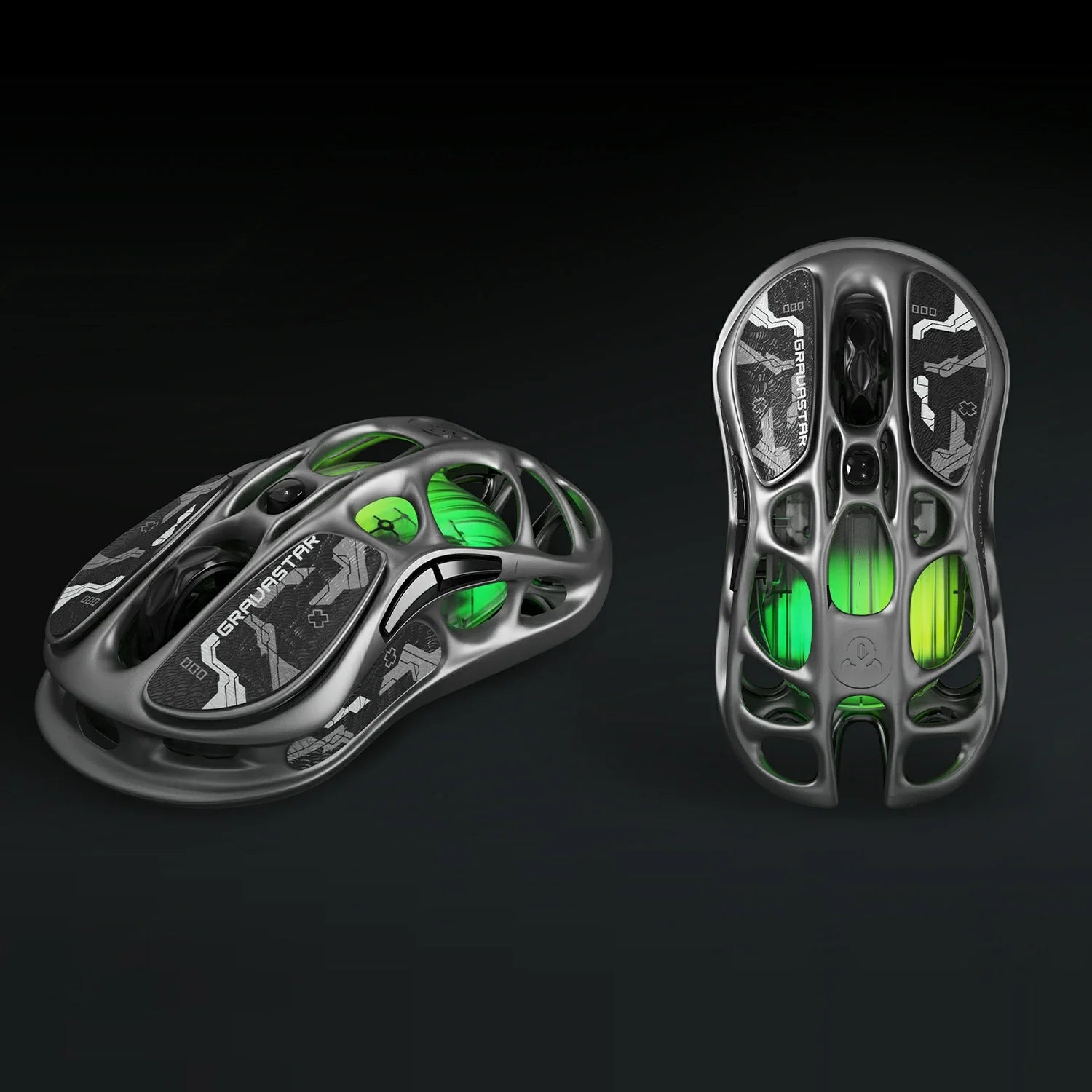 ゲーミングマウス Mercury M1 Pro ガンメタルグレー - GravaStarの高