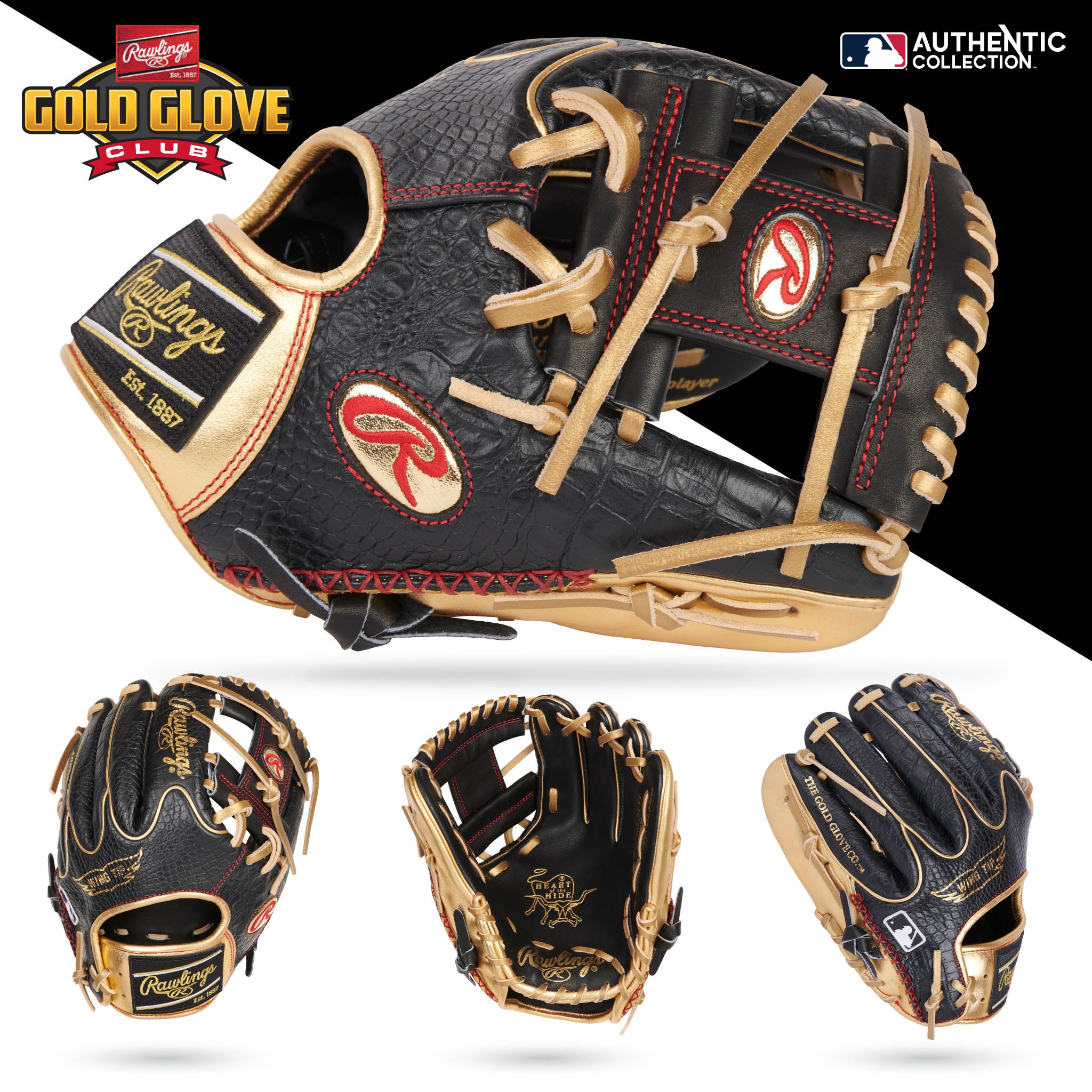 Rawlings June 2022 Gold Glove Club Heart of The Hide 11.5″ PRO
