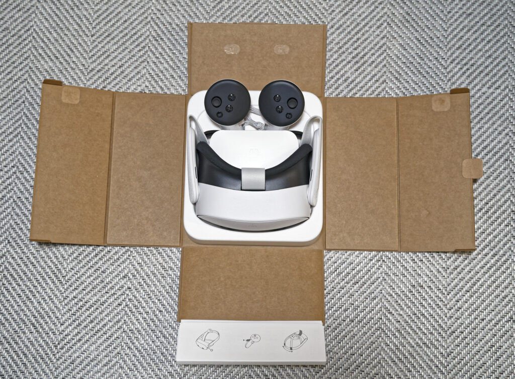 開封レビュー】初心者に最もおすすめのVR/MRヘッドセット「Meta Quest