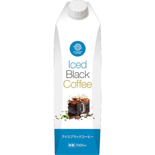 三本珈琲 アイスブラックコーヒー 1000ml Green Beans | グリーン