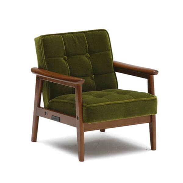 カリモク60【正規販売店】 Kチェアミニ モケットグリーン | 北欧家具