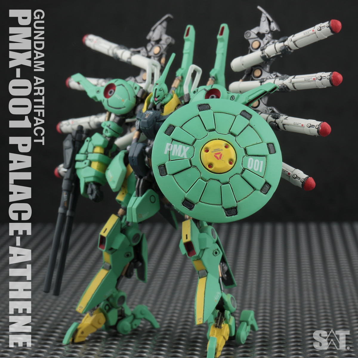 ガンダムアーティファクト パラスアテネ｜SATさんのガンプラ作品