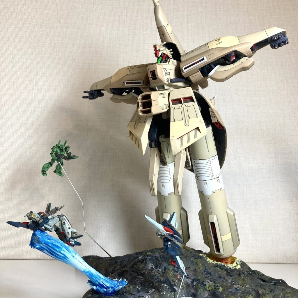 1/400 αアジール ガンダムコレクション｜@tsumass2さんのガンプラ作品