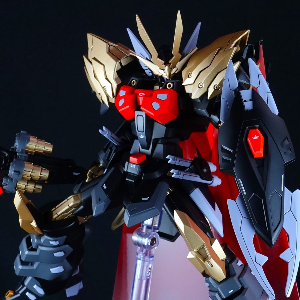 ブラックナイトスコードシヴァを騎士王風に全塗装ミキシング改造