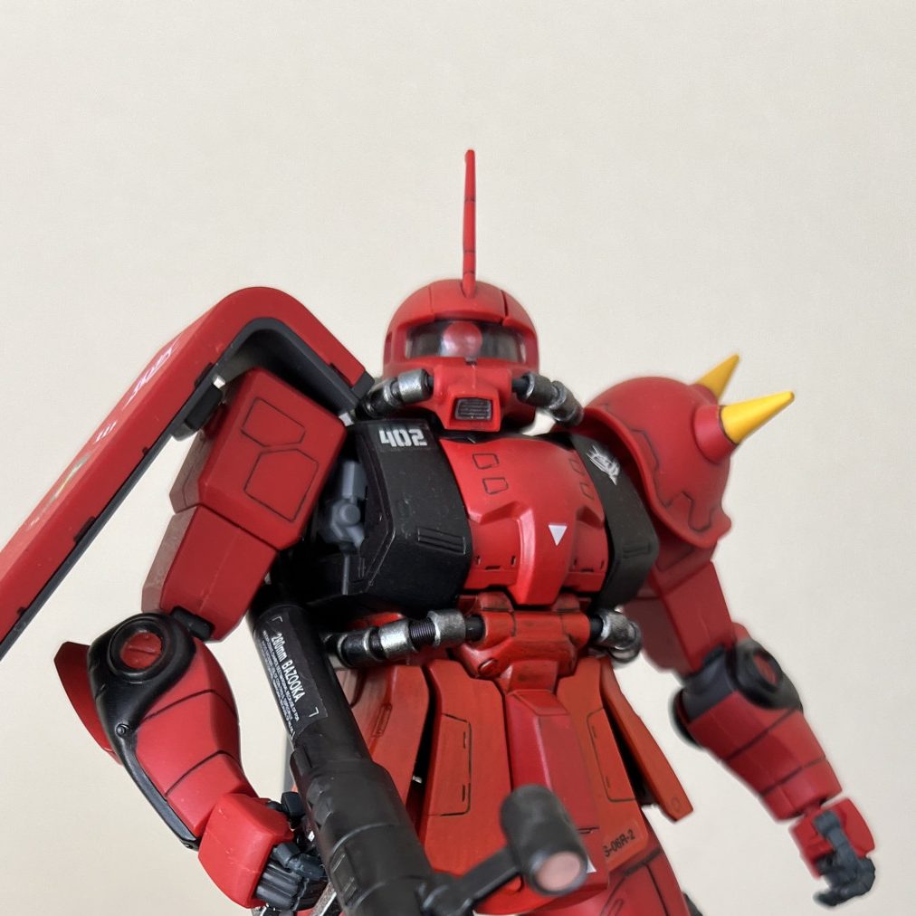 MGジョニーライデン専用高機動型ザクⅡ｜@msz0061081977さんのガンプラ