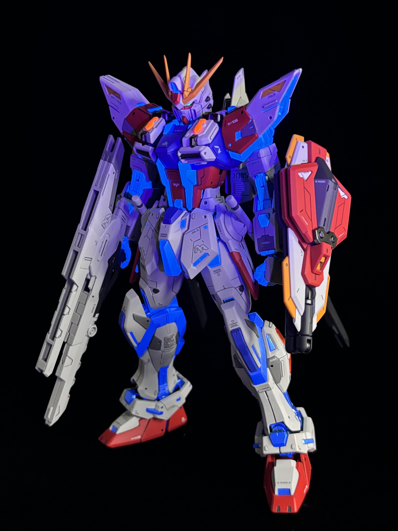 MGスタービルドストライクガンダム(RGシステム)｜なぴさんのガンプラ