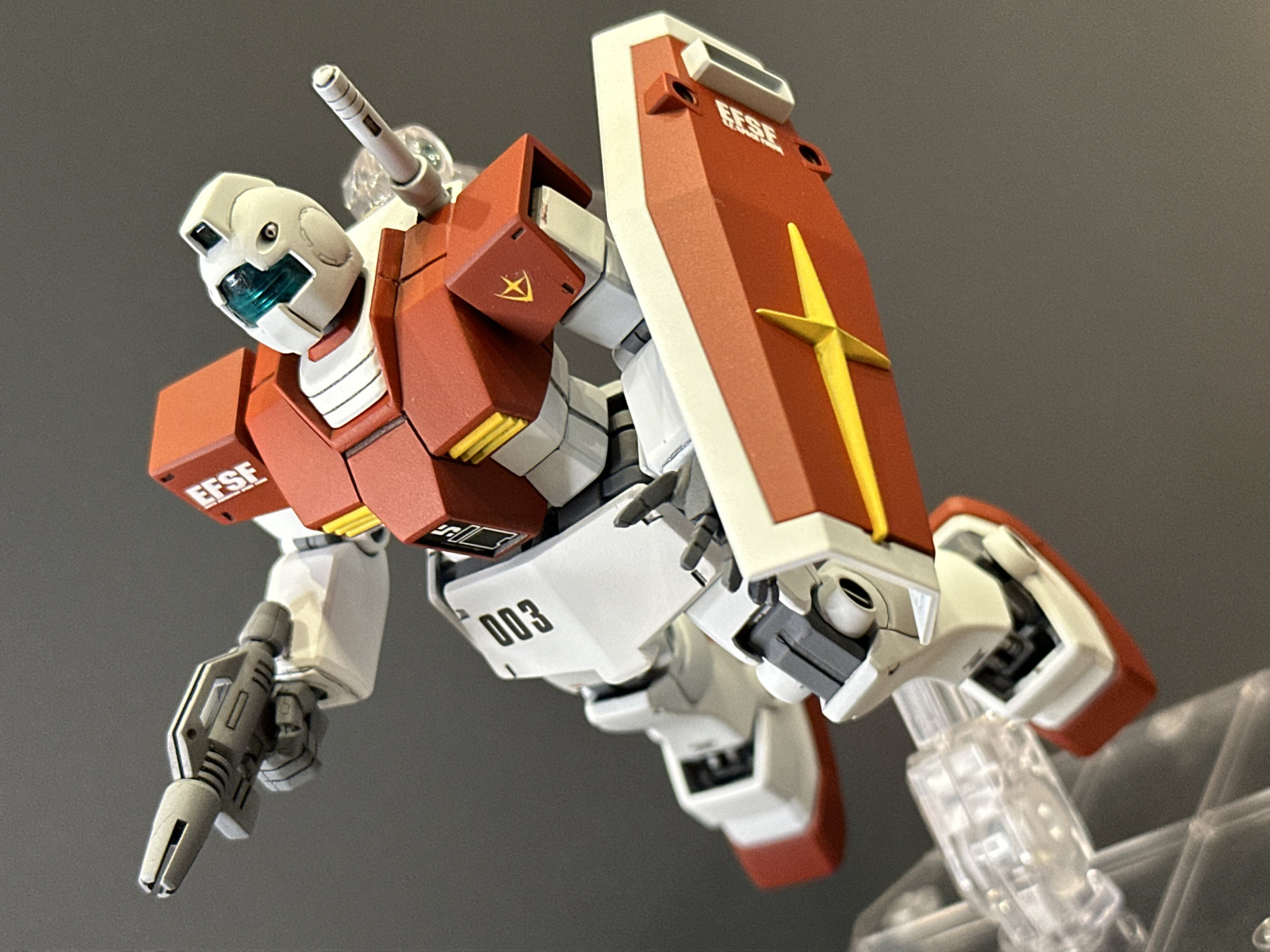 エコプラ】HGUC RGM-79 ジム【全塗装】｜O846さんのガンプラ作品