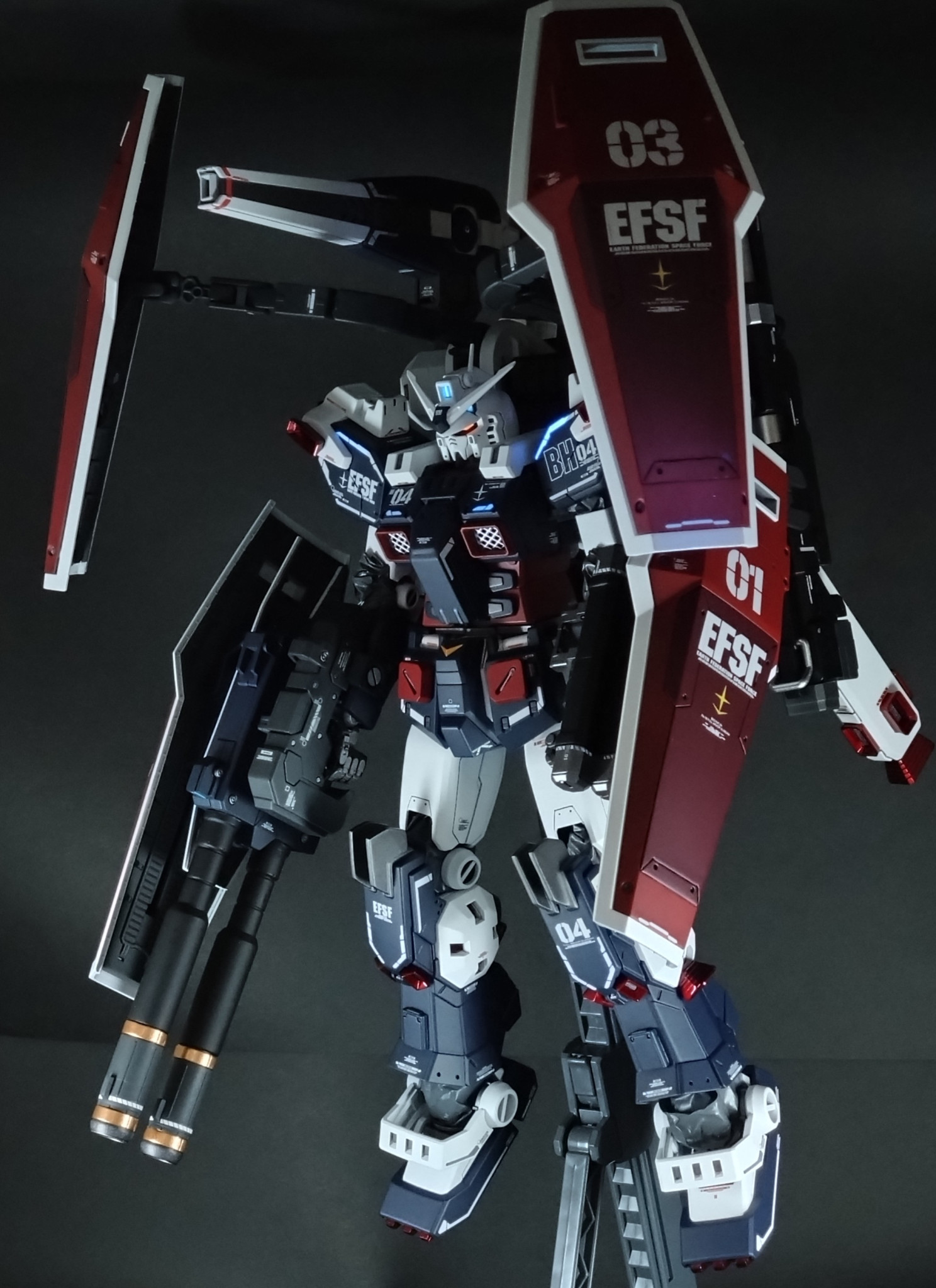 MG フルアーマーガンダム (サンダーボルト) Ver.Ka 改修全塗装｜NIPPY