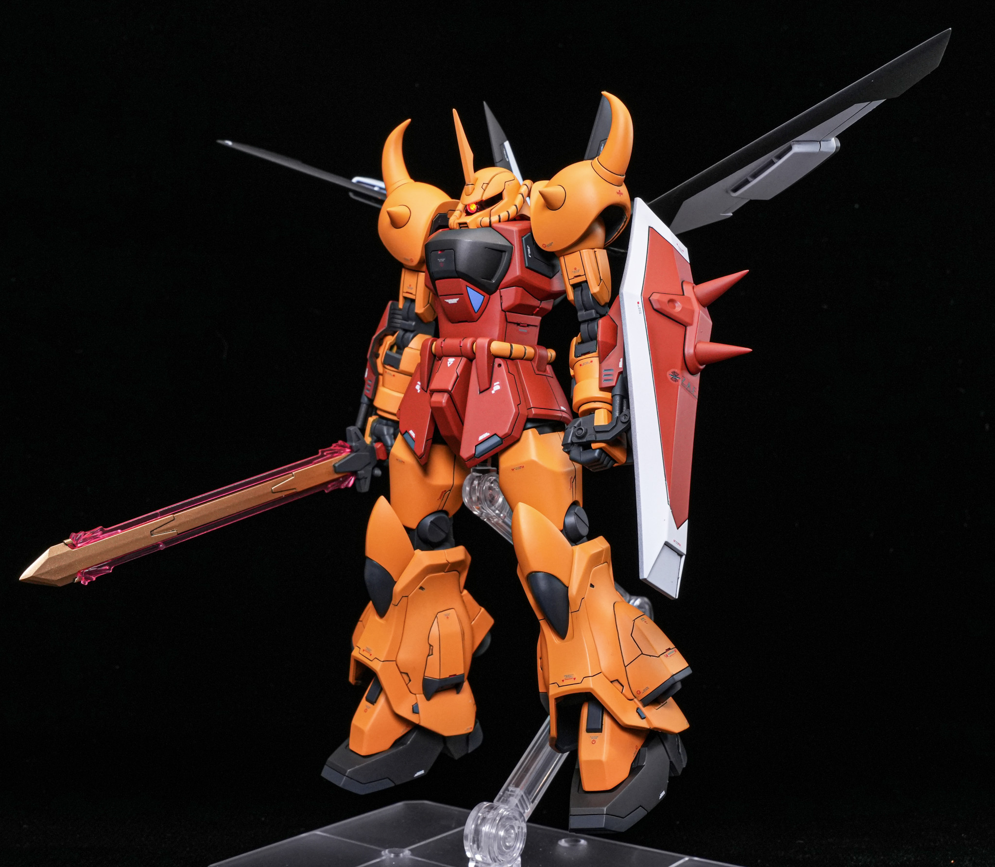 HG グフイグナイテッド(ハイネ・ヴェステンフルス専用機)｜エアさんの