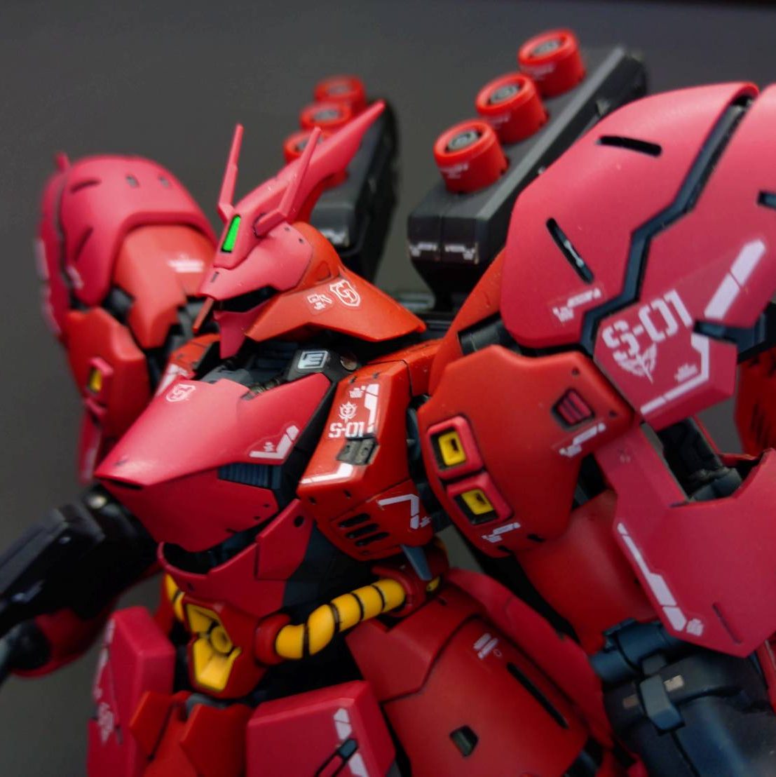 RG MSN-04 サザビー｜茅薙計都(@keito_kayanagi)さんのガンプラ作品