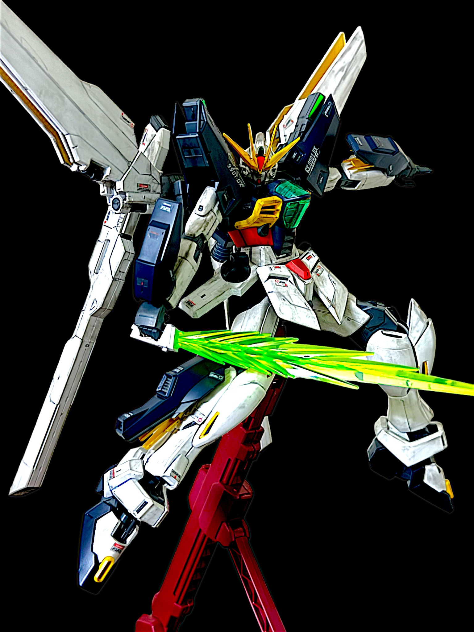 MG 1/100 ガンダムダブルエックス｜かるまさんのガンプラ作品｜GUNSTA