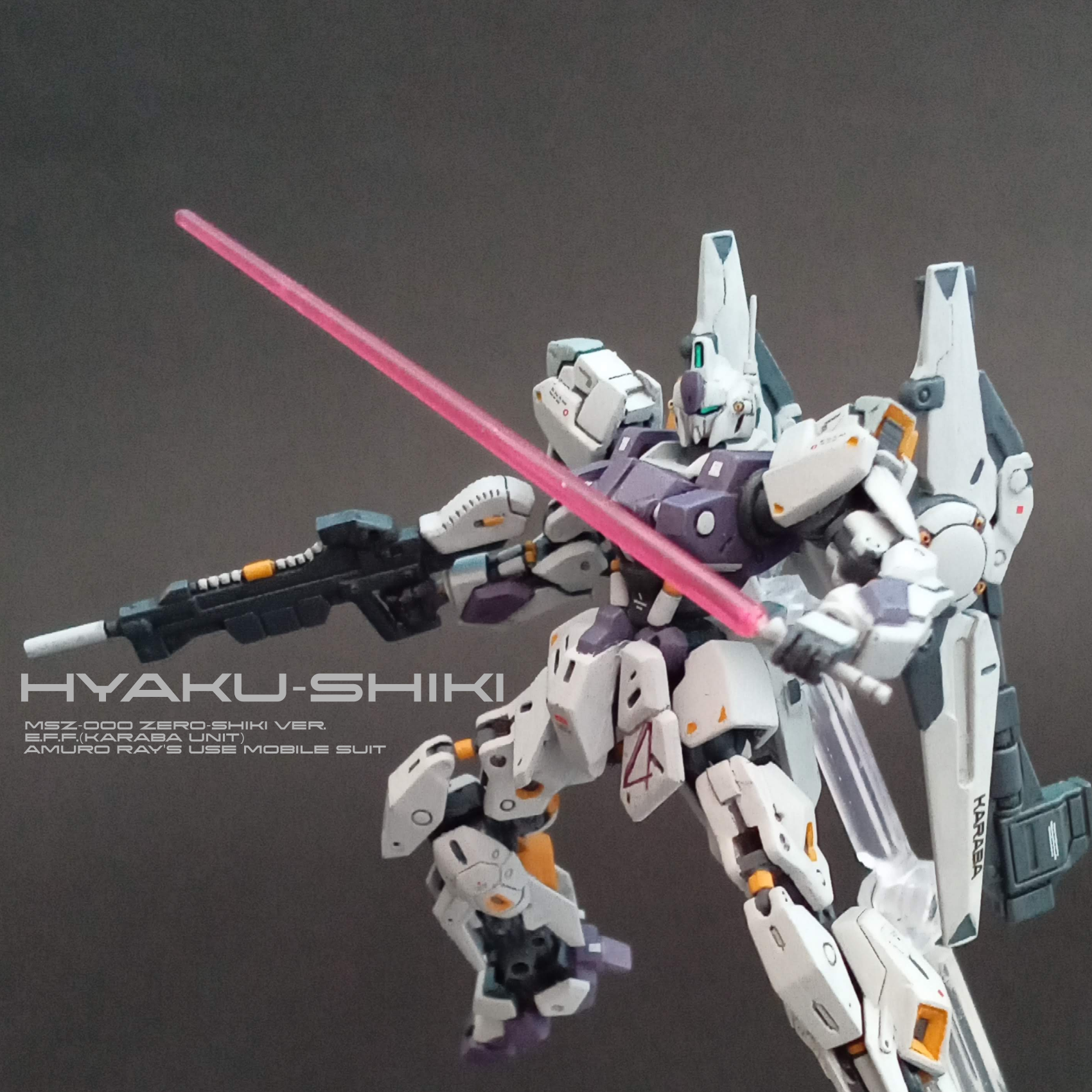 ガンダムアーティファクト 百式 可動化改修 零式カラー｜マッドさん