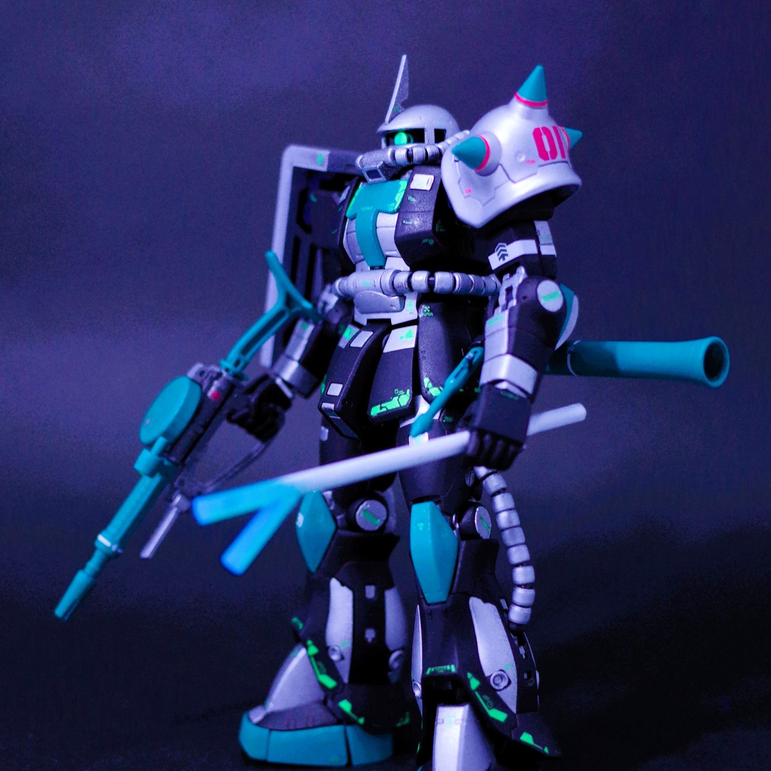 RG 1/144 MS-06S ザクII [初音ミク・だんくらVer.]｜だんくら工房・mk