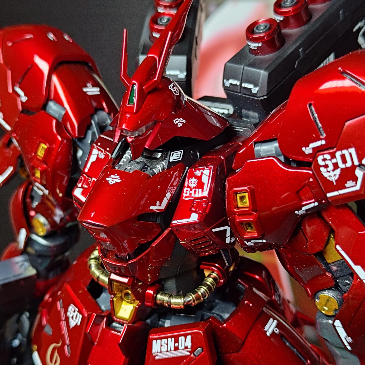 RGサザビー キャンディ塗装｜@Abel00000009さんのガンプラ作品｜GUNSTA