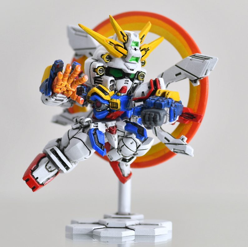 スペリオルディファイン ゴッドガンダム全塗装完成しました