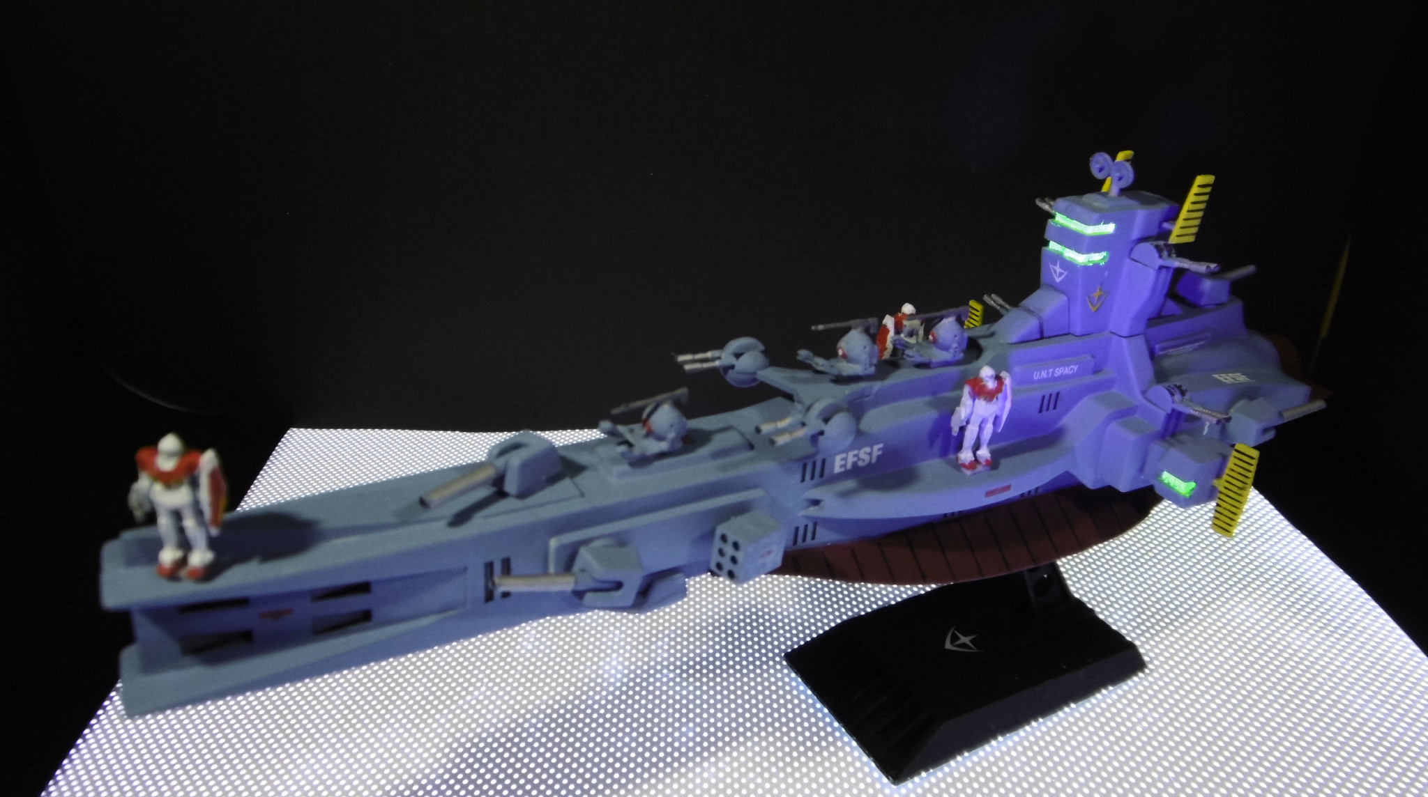 1/1200 巡洋艦 サラミス｜knishiさんのガンプラ作品｜GUNSTA（ガンスタ）