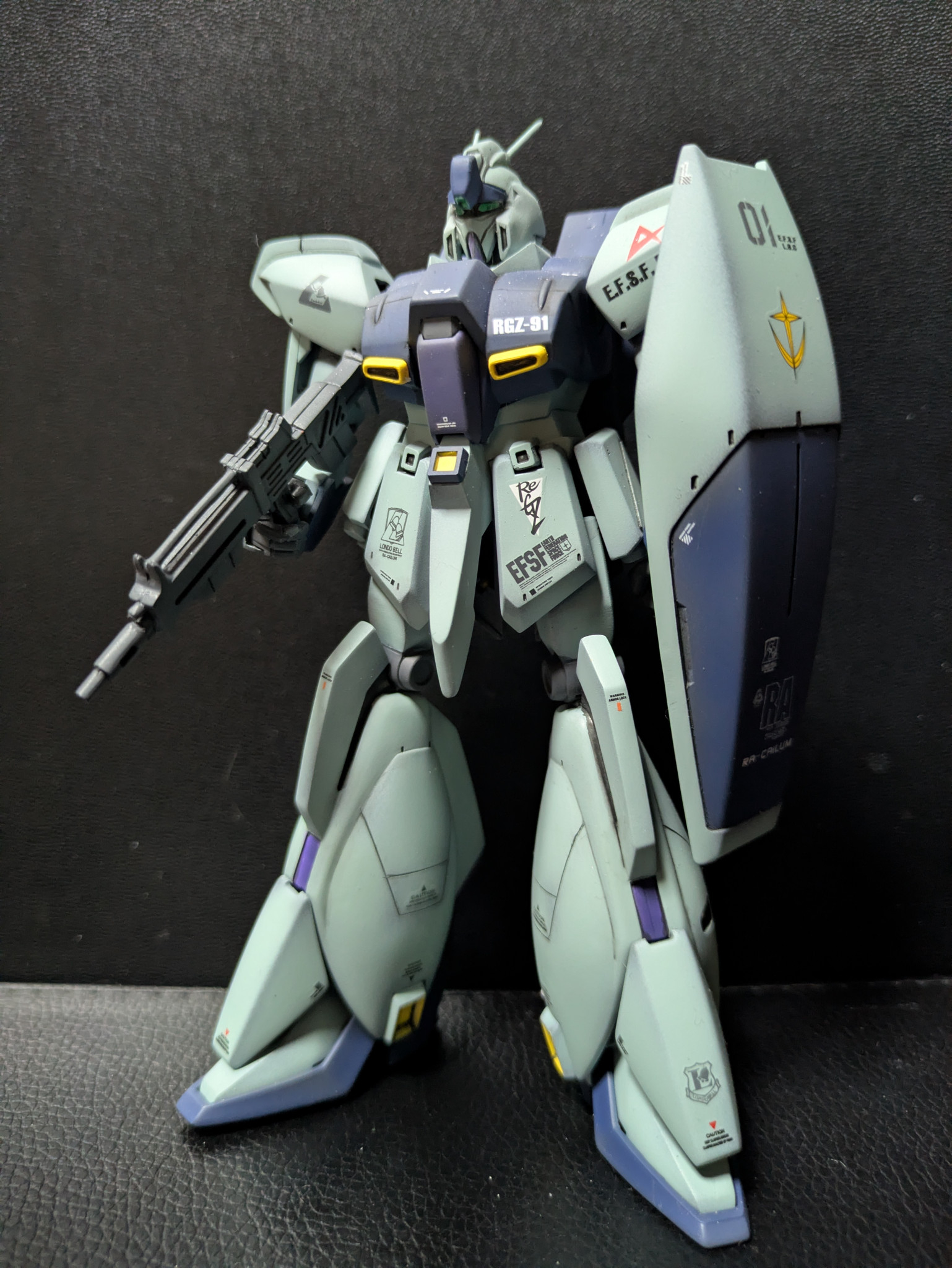 HGUC リ・ガズィ｜punta025さんのガンプラ作品｜GUNSTA（ガンスタ）