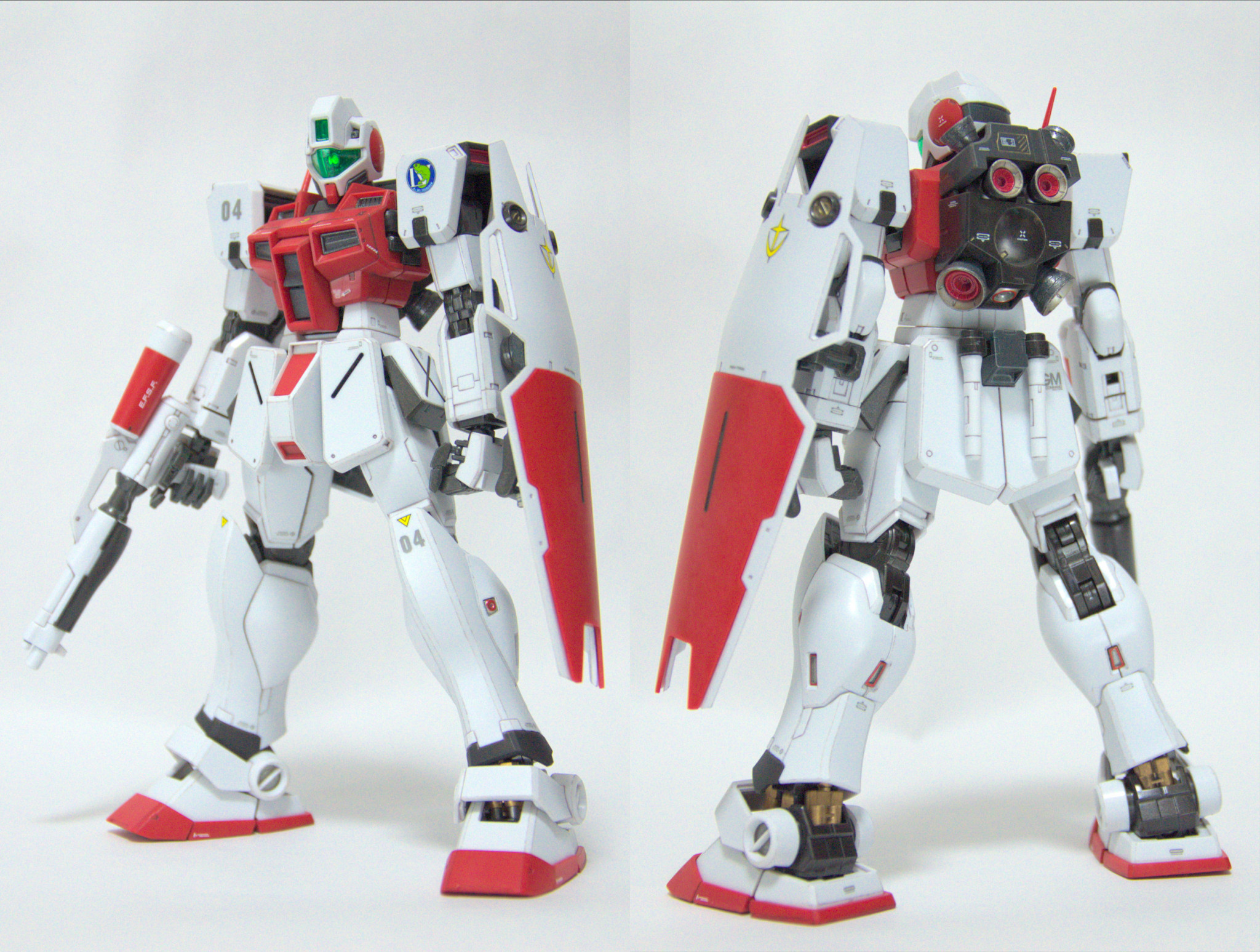 MG ジム・コマンド 宇宙戦仕様｜Hase205さんのガンプラ作品｜GUNSTA