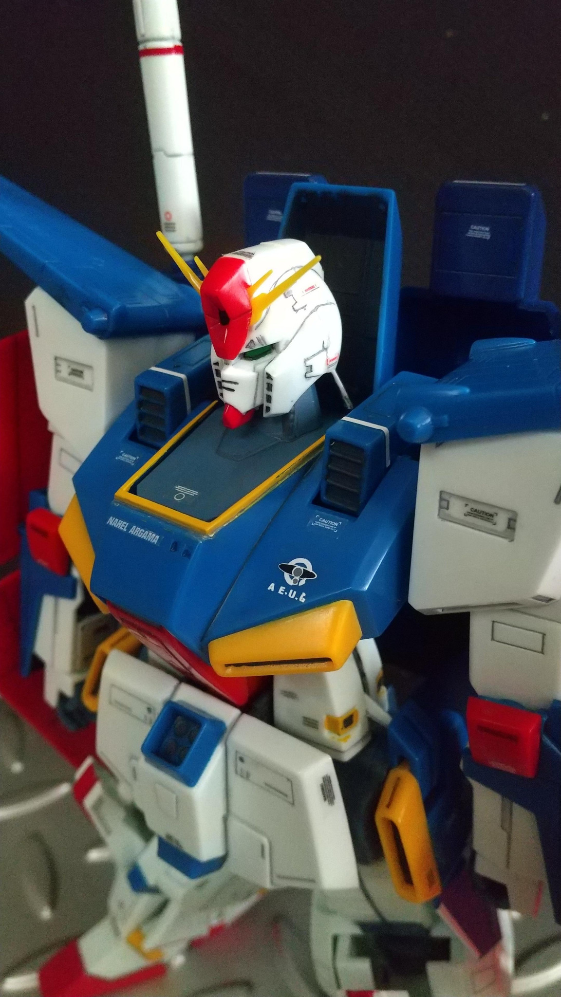 ZZガンダム1/100旧キット｜たぼさんのガンプラ作品｜GUNSTA（ガンスタ）