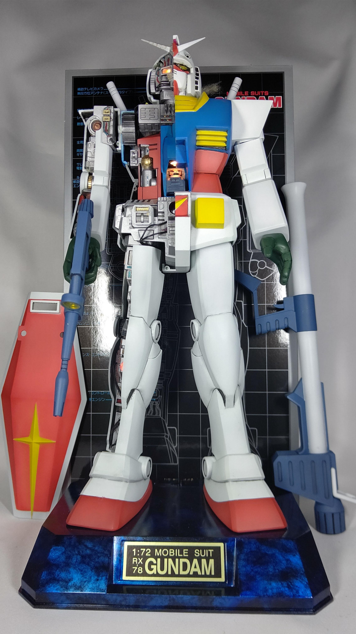 1/72メカニックモデルガンダム｜ナカシーさんのガンプラ作品｜GUNSTA